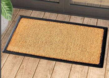 rubberised coir door mats